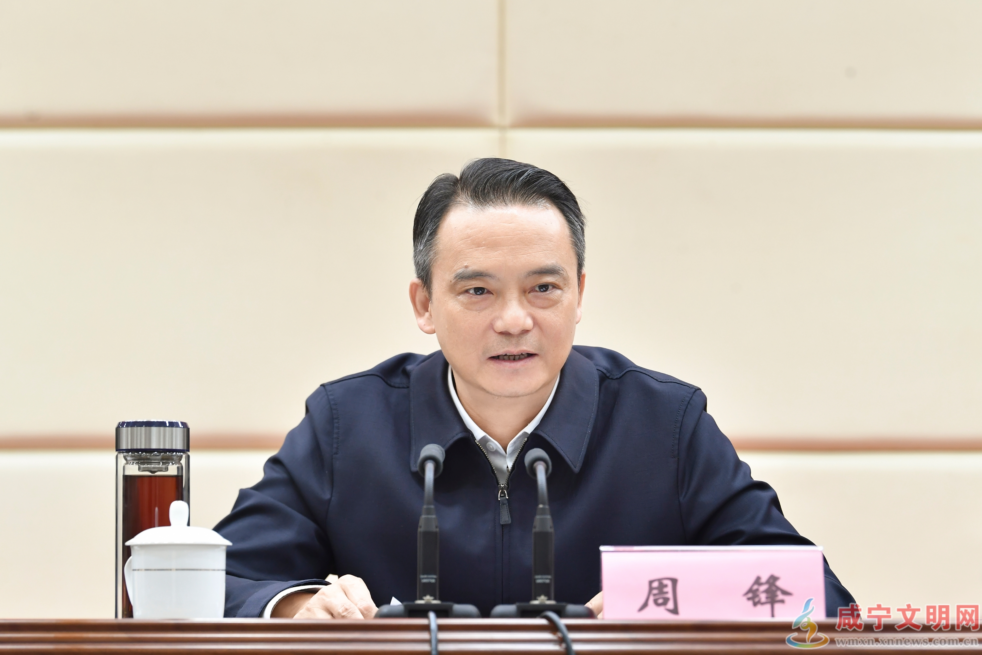 全市加快打造武汉都市圈绿色发展重要增长极推进大会举行 突破性发展五大千亿级支柱产业 加快推动增长极建设取得决定性进展 周锋讲话 杨军主持 朱庆刚梁细林张远梅出席