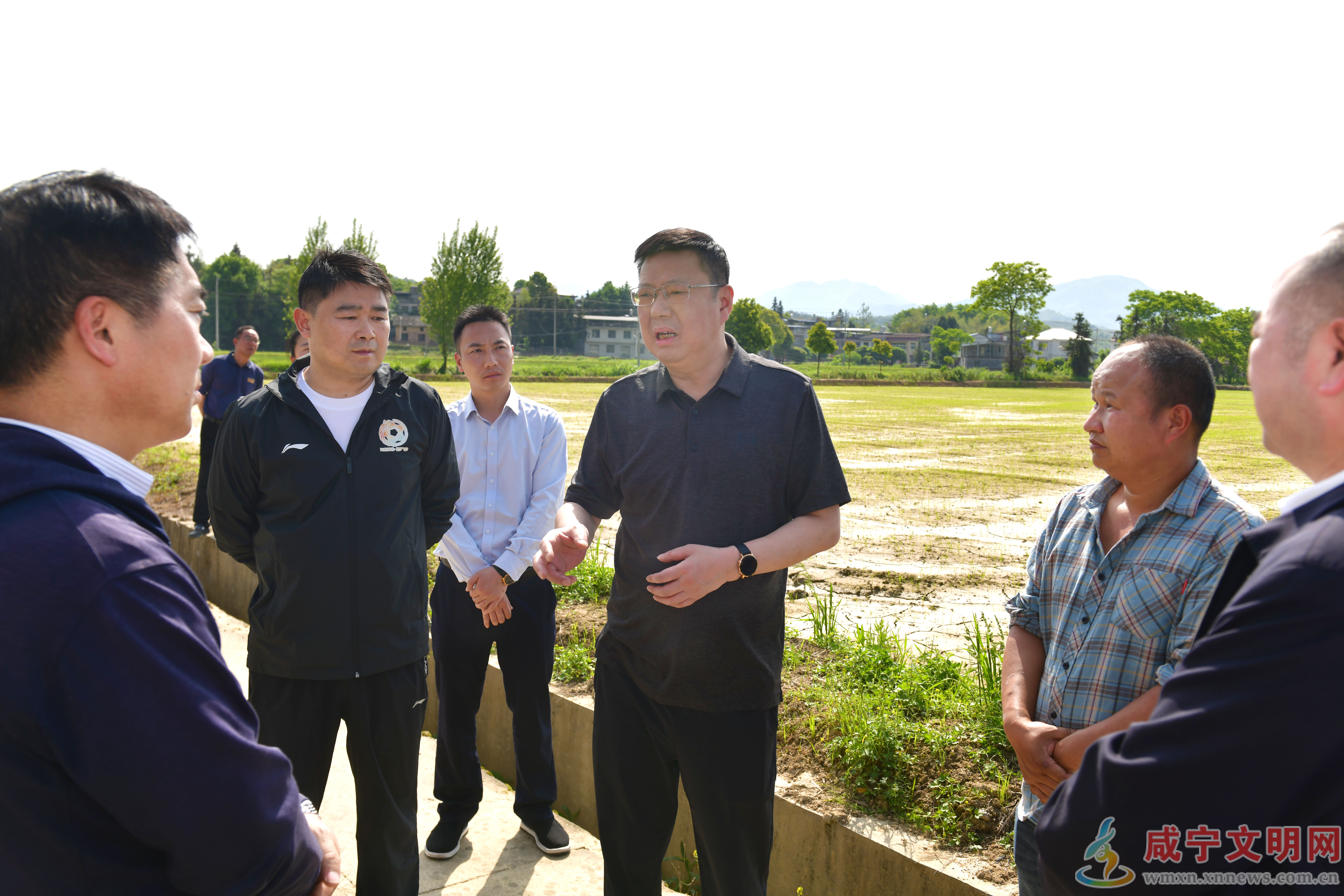 杨军在崇阳调研时要求 筑牢粮食安全根基 办好群众身边实事