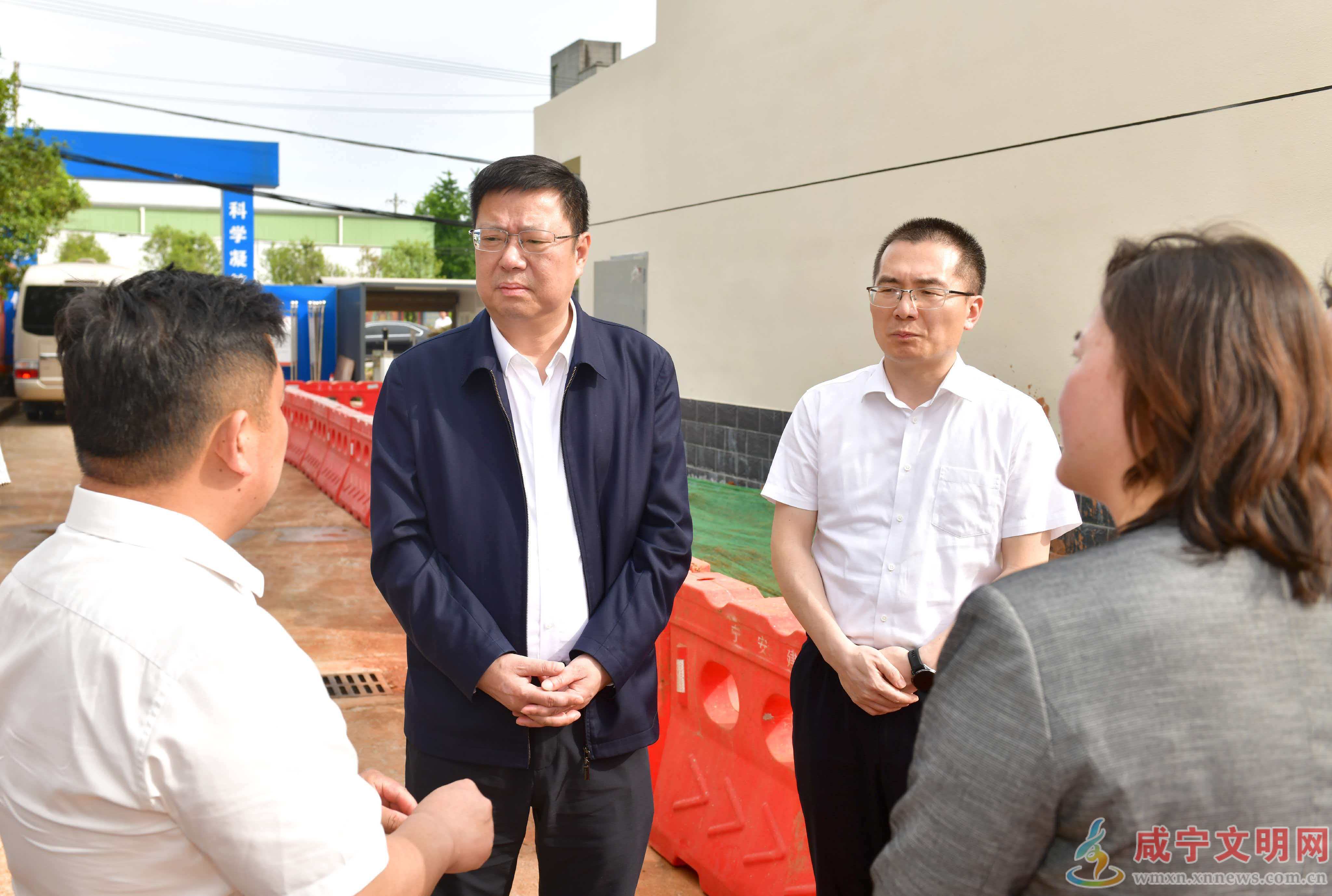 杨军到咸安区调研重点项目建设 持续扩大有效投资 为高质量发展蓄势赋能