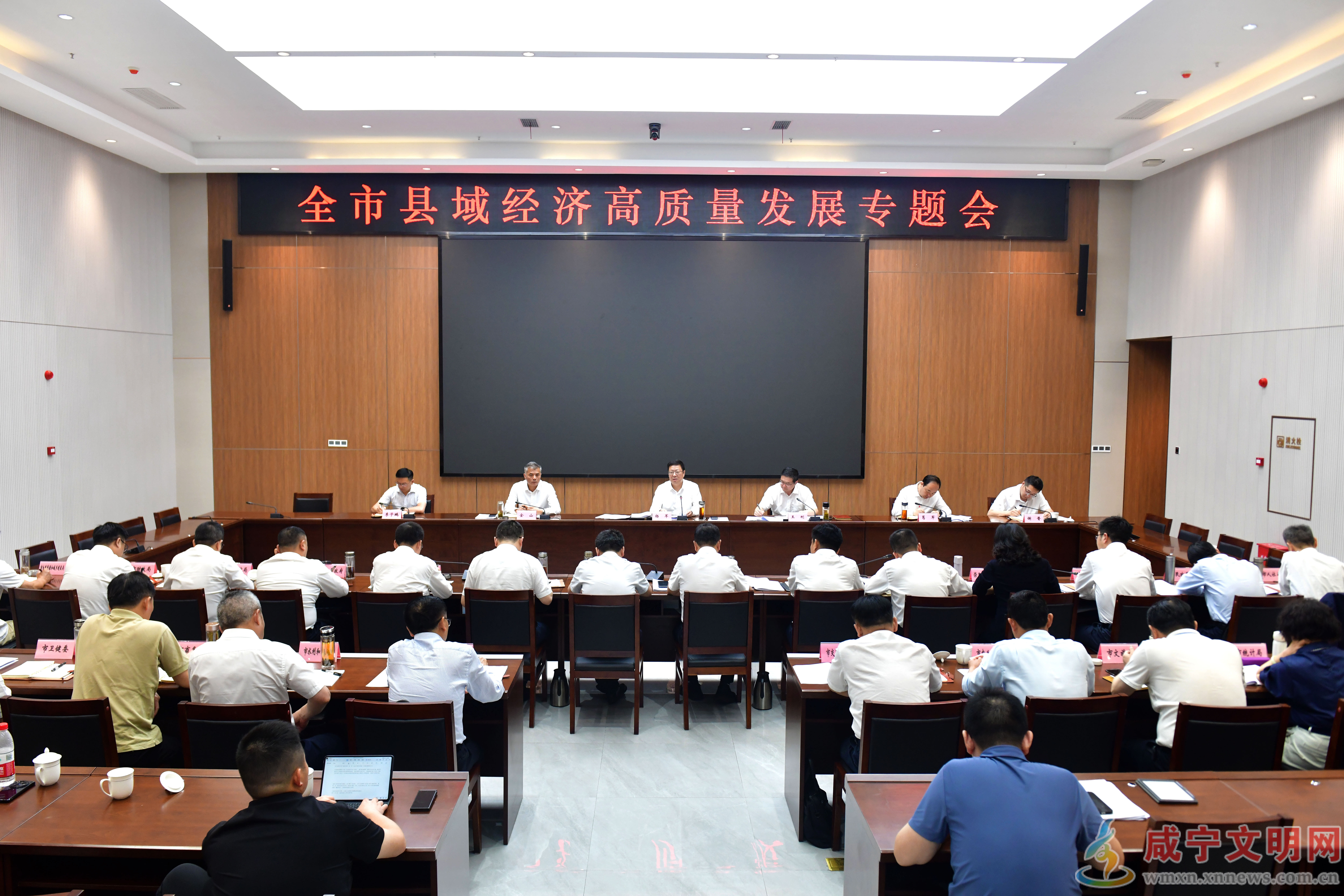 杨军在全市县域经济高质量发展专题会上要求 以局部领先之长塑造县域经济发展新优势